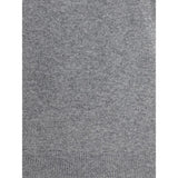 Aragona Cashmere Gray Merino Wool Turtleneck
