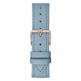 Furla Blue Leather Dress Watch
