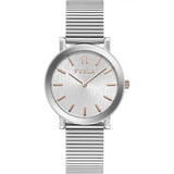 Furla Gray Stainless Steel Dress Watch