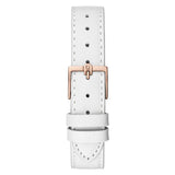 Furla White Leather Dress Watch