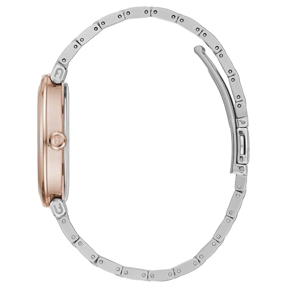 Furla Gray Stainless Steel Dress Watch