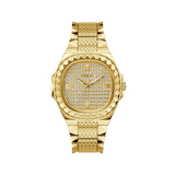 Guess Gold Stainless Steel Dress Watch