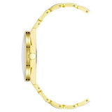 Nine West Gold Metal Dress Watch