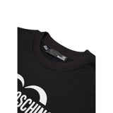 Love Moschino Black Cotton Sweatshirt