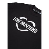 Love Moschino Black Cotton Sweatshirt