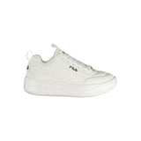 Fila White Polyester Sneaker
