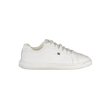 Tommy Hilfiger White Polyester Sneaker