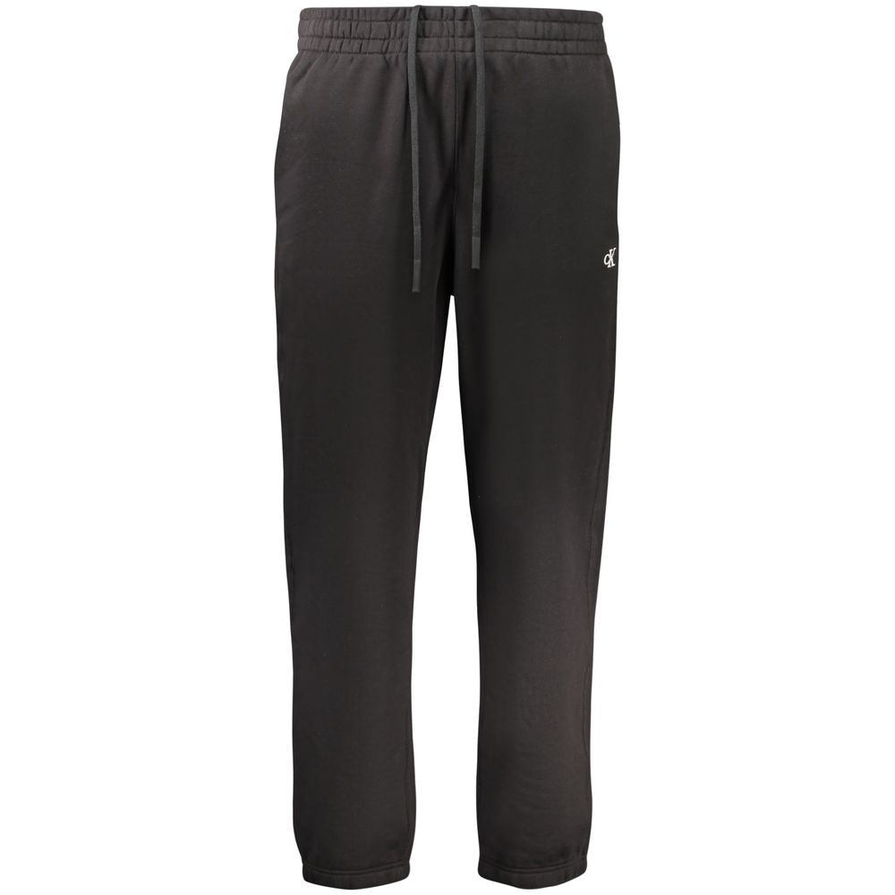 Calvin Klein Black Cotton Pant