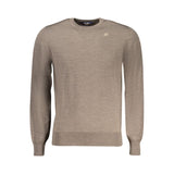K-WAY Brown Wool Sweater