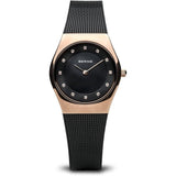 BERING Black Stainless Steel Dress Watch