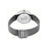 BERING Gray Stainless Steel Dress Watch