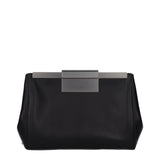 Max Mara Black Leather Crossbody Bag