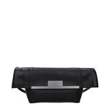 Max Mara Black Leather Shoulder Bag