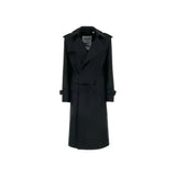 Burberry Black Polyester Coat