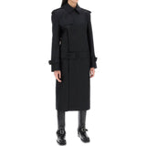 Burberry Black Polyester Coat