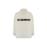 Jil Sander White Cotton Shell Jacket