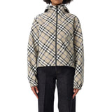 Burberry Gray Polyamide Full-Length Jacket