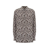 Tom Ford Green Cotton Pattern Shirt