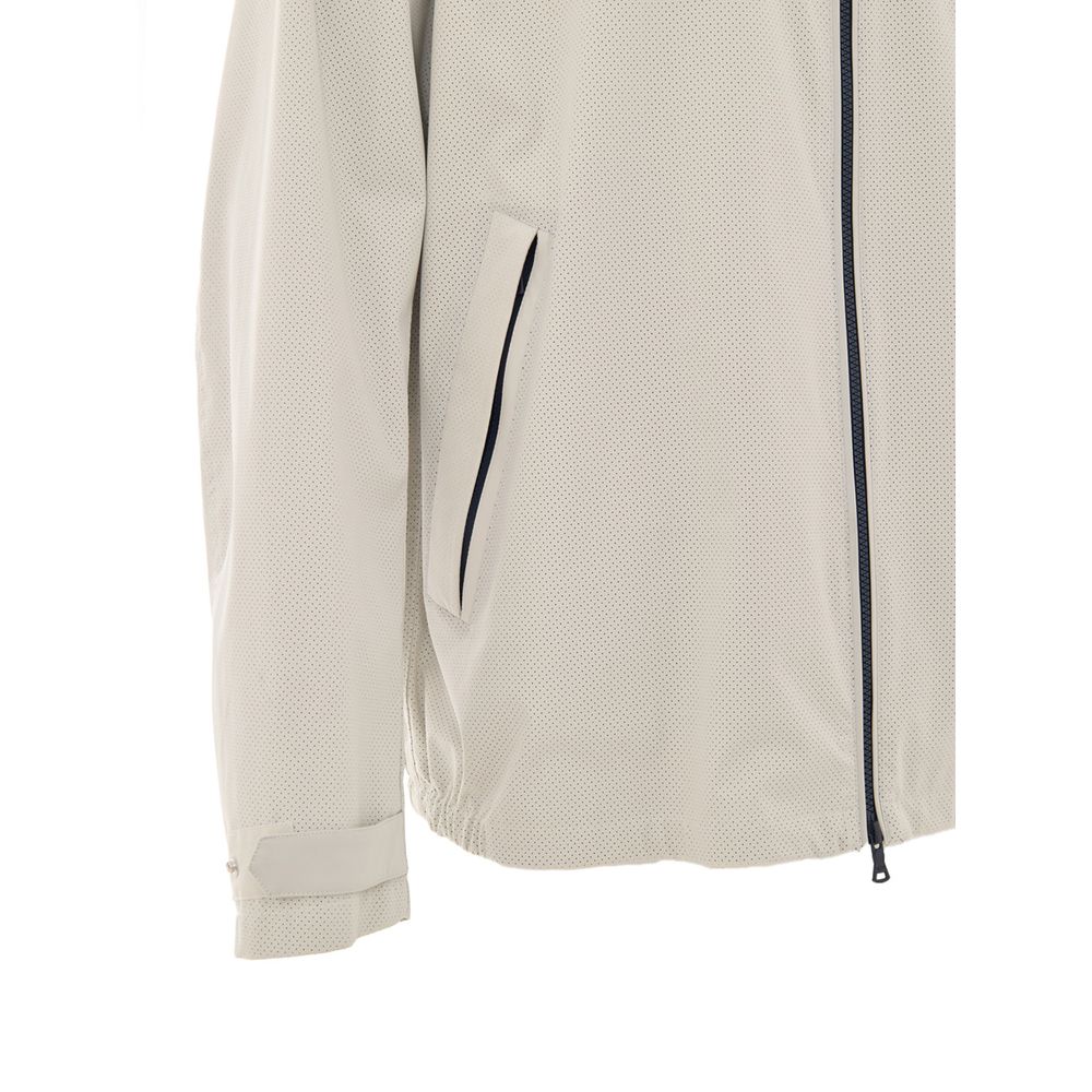 Paul & Shark Gray Polyester Shell Jacket