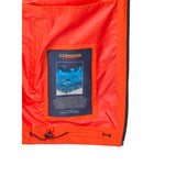Paul & Shark Orange Polyester Shell Jacket