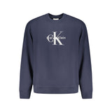 Calvin Klein Blue Cotton Men Sweater