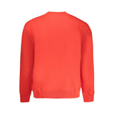 Calvin Klein Red Cotton Sweatshirt