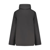 K-WAY Black Nylon Jackets & Coat