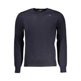 K-WAY Blue Wool Sweater