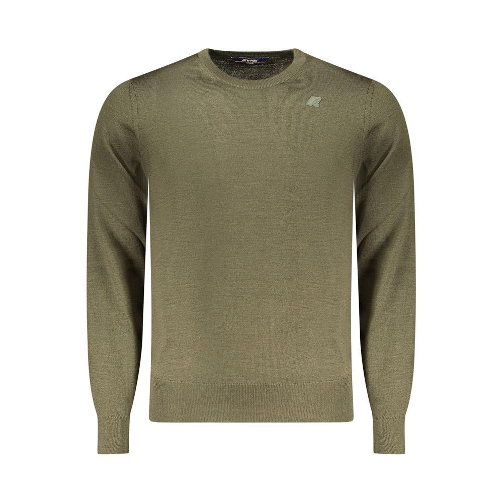 K-WAY Green Wool Sweater