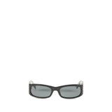 Saint Laurent Black Acetate Sunglasses