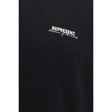 Represent Black Cotton T-Shirt