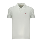 Calvin Klein White Cotton Polo Shirt