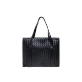 Bottega Veneta Black Leather Briefcase