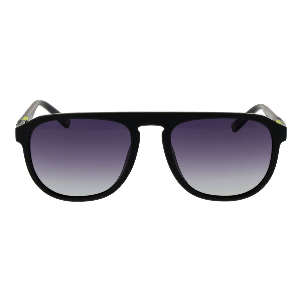 Fila Black Rubber Sunglasses