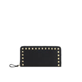 Valentino Garavani Black Calfskin Wallet