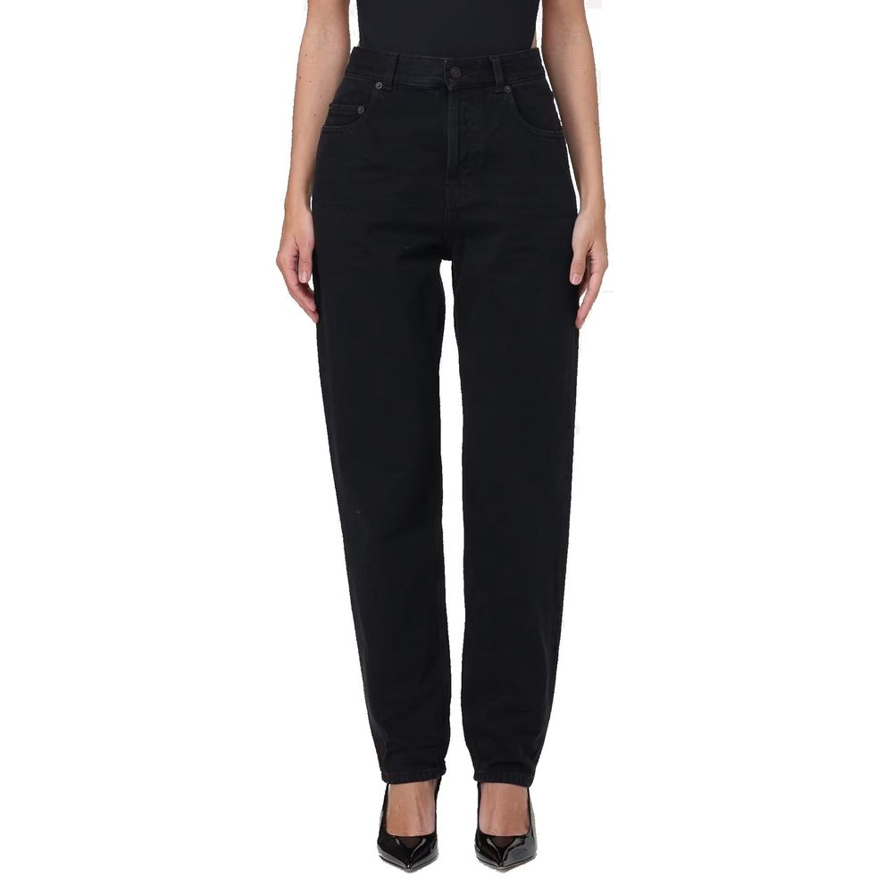 Saint Laurent Black Cotton Jeans Denim