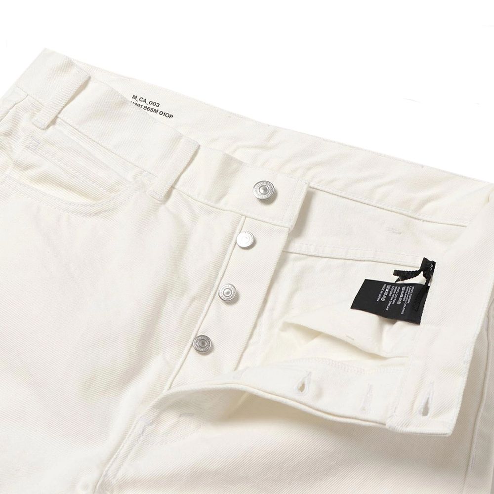 Celine White Cotton Jeans Denim