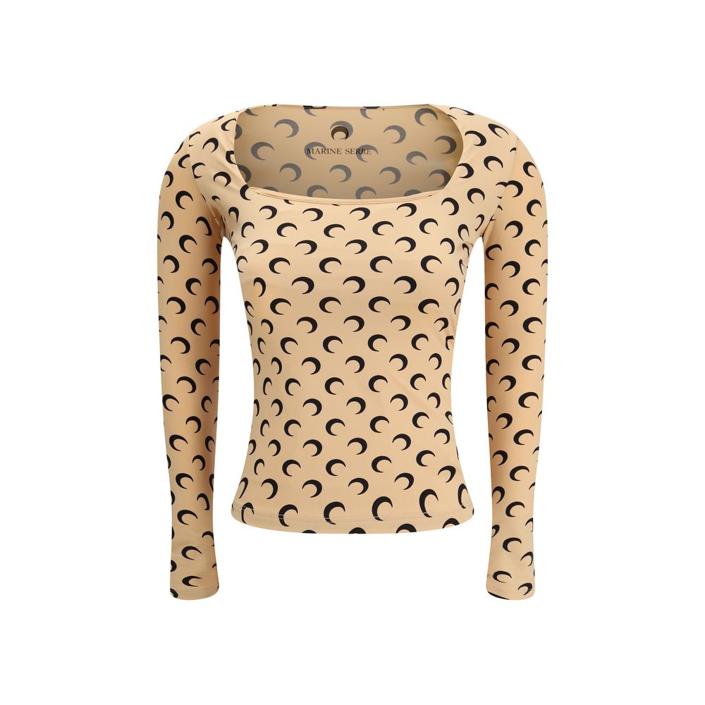 Marine Serre Multicolor Polyamide Top