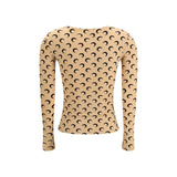 Marine Serre Multicolor Polyamide Top