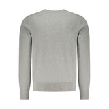 Hugo Boss Gray Cotton Sweater