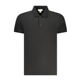 Calvin Klein Black Cotton Polo Shirt