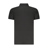 Calvin Klein Black Cotton Polo Shirt