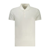Calvin Klein White Cotton Polo Shirt