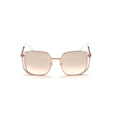 Guess Rose Gold Metal Sunglasses