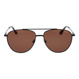 Hackett Black Metal Sunglasses