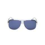 Guess White Resin Sunglasses