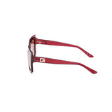 Guess Red Resin Sunglasses