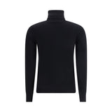 Max Mara Black Wool Turtleneck