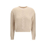 Max Mara Beige Polyamide Sweatshirt