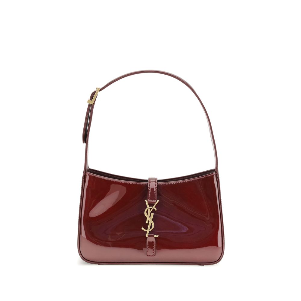 Saint Laurent Bordeaux Calf Leather Bos Taurus Shoulder Bag